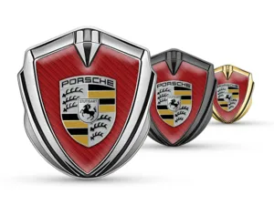 Porsche Badge Logo Custom Disegno Sportivo Top